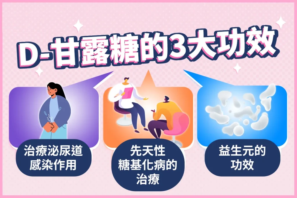 D-甘露糖的3大功效